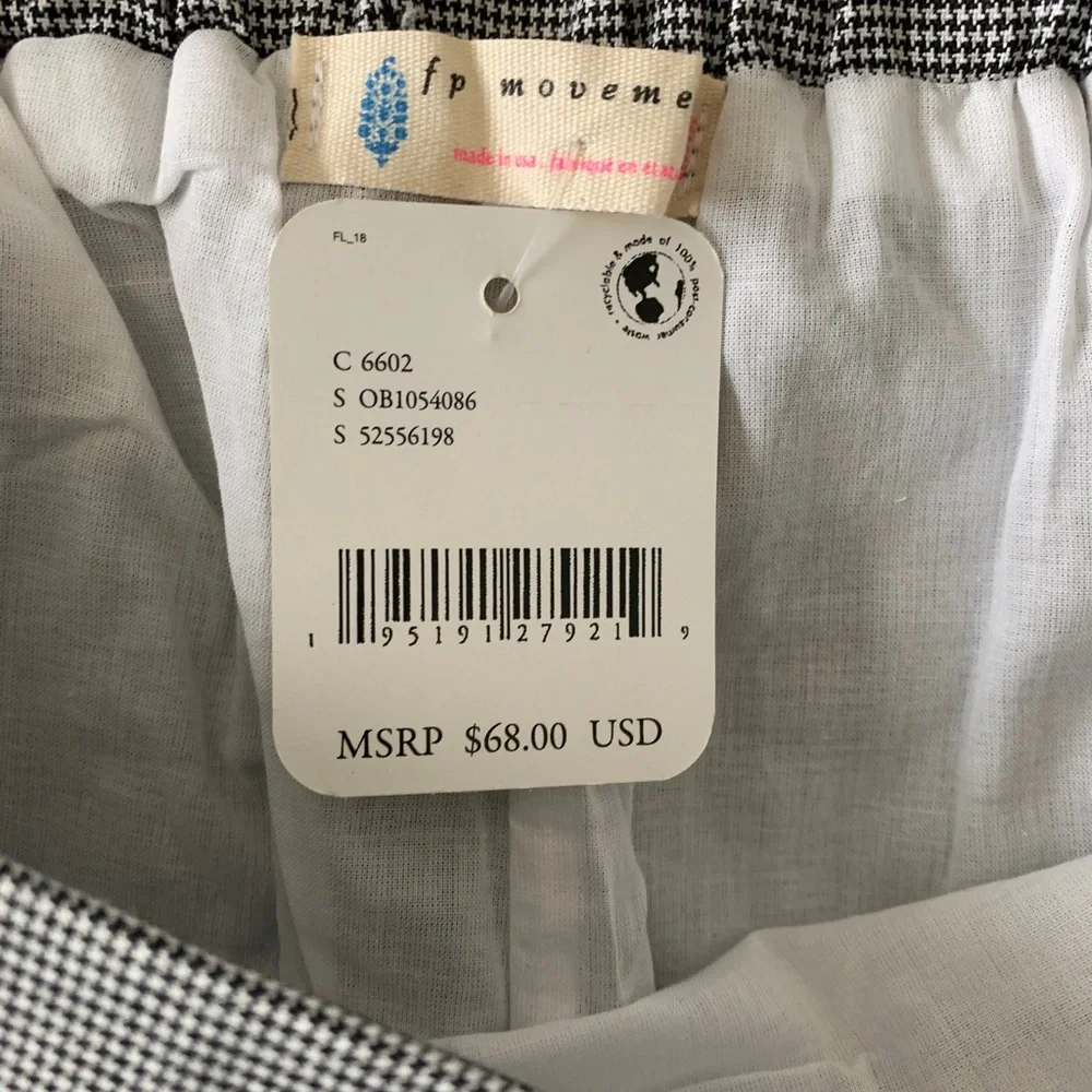 Free People Movement Houndstooth Skort - Picture 5 of 9